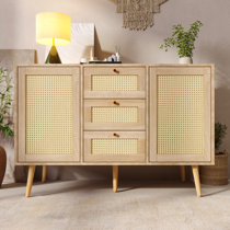 Rattan linen deals cupboard